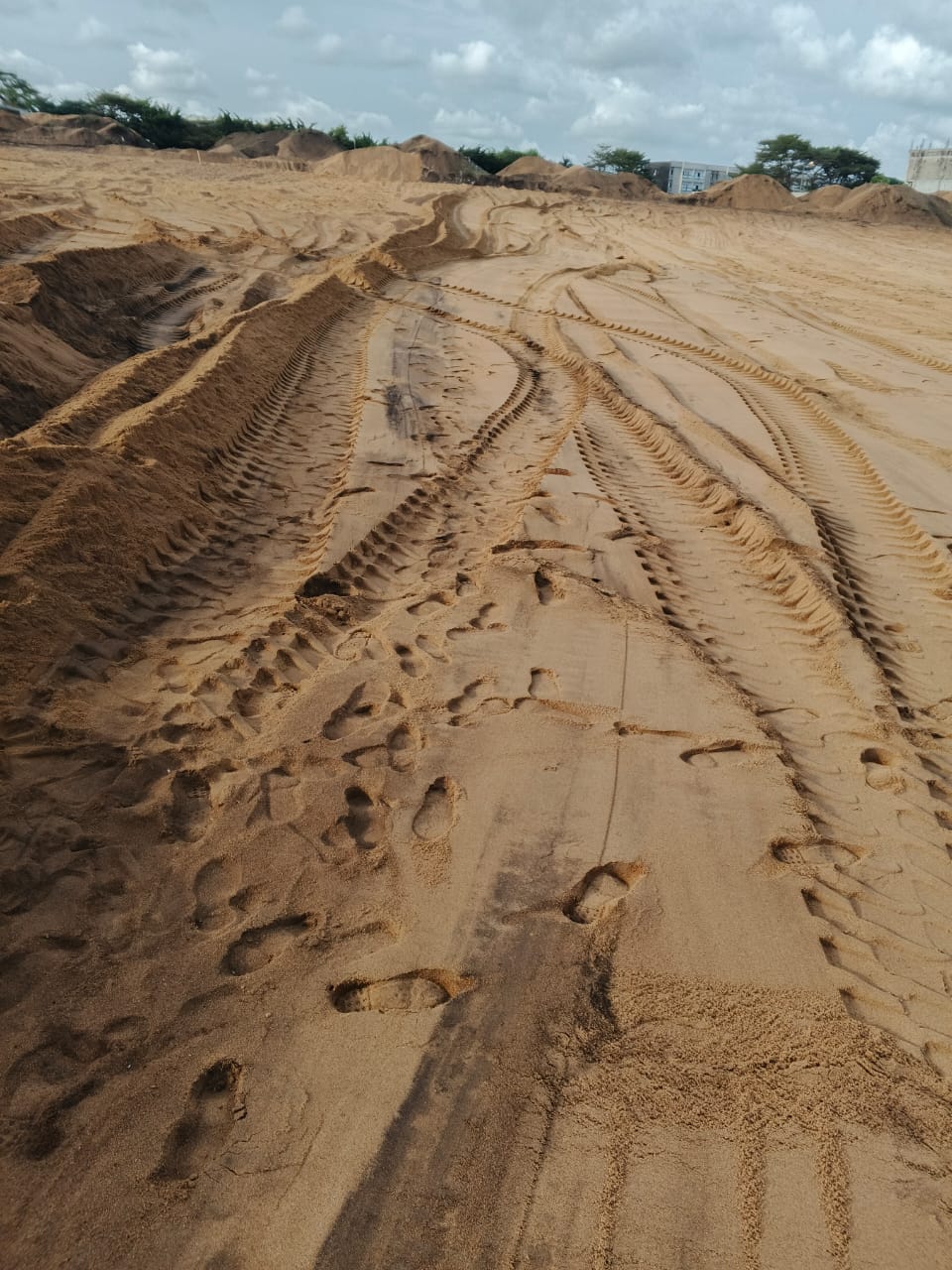 Chantier de construction GMC