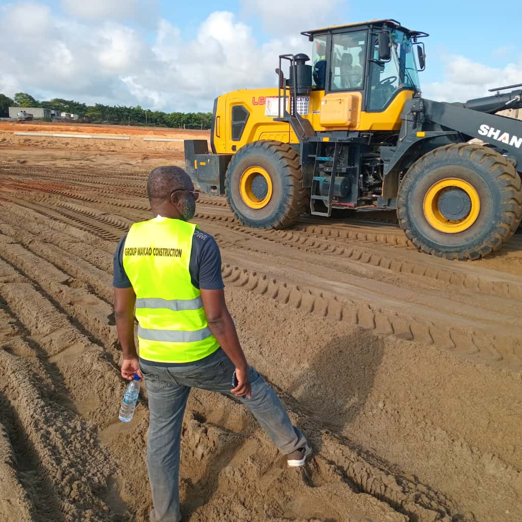 Travaux de construction