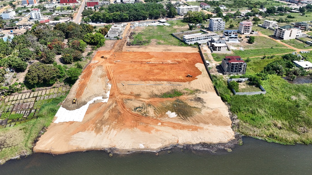 Travaux sur le terrain